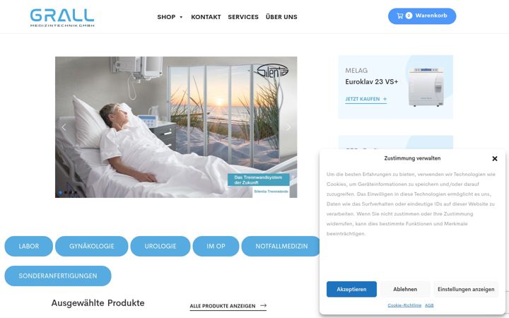 Screenshot of grall.at