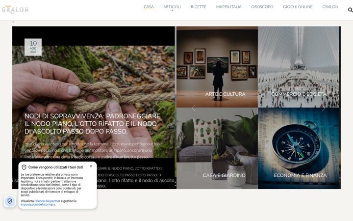 Screenshot of gralon.org