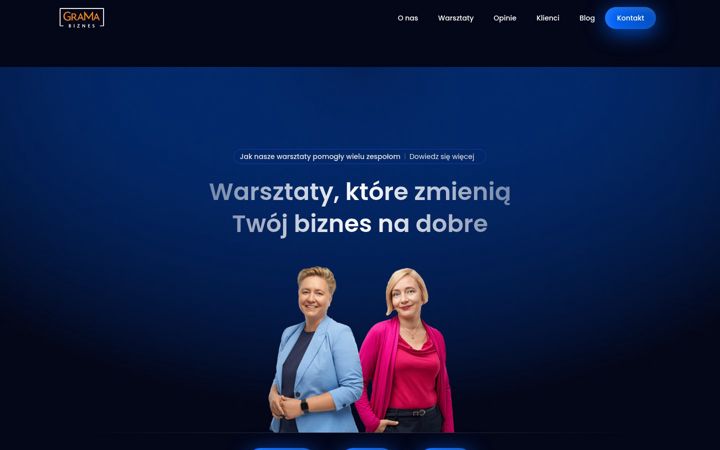 Screenshot of gramabiznes.pl