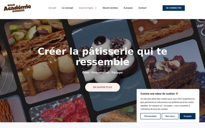 Screenshot of gramacademie.com