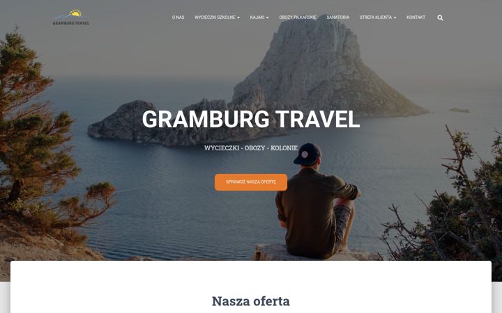 Screenshot of gramburgtravel.pl