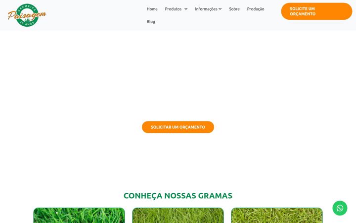 Screenshot of grameirapaisagem.com.br