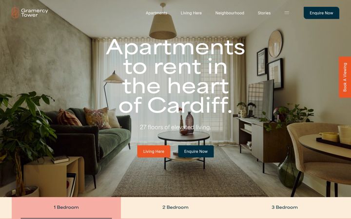 Screenshot of gramercytower.com