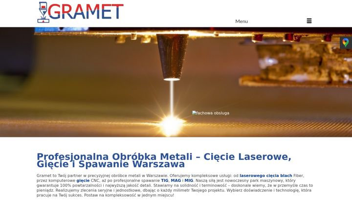 Screenshot di gramet.info.pl