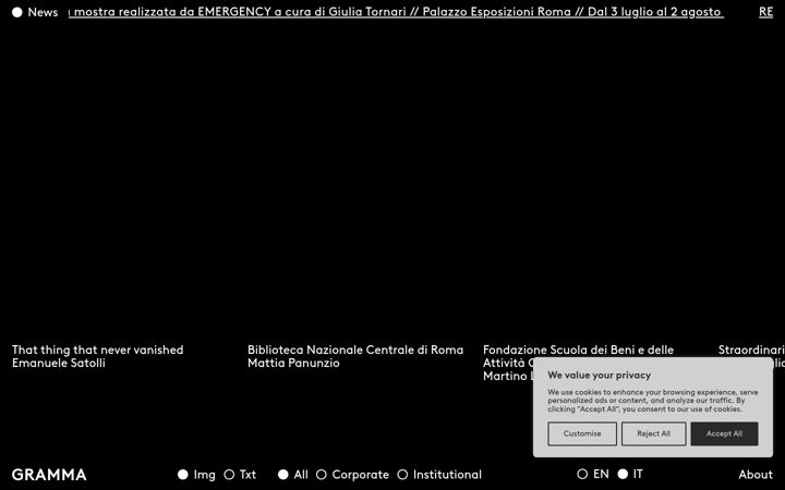 Screenshot of grammastudio.it