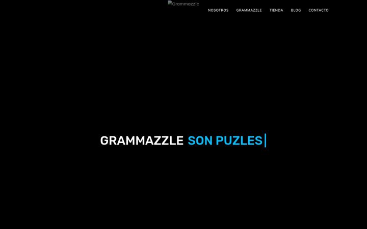 Screenshot of grammazzle.com