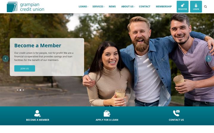 Screenshot von grampiancreditunion.co.uk