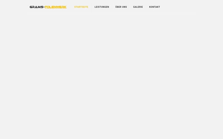 Screenshot of grams-folienwerk.de