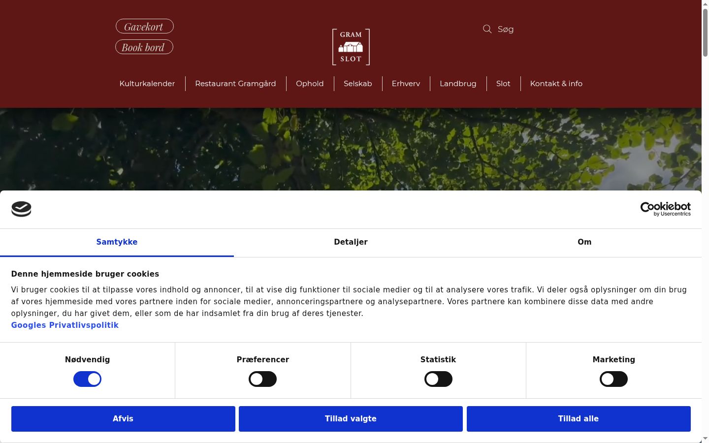 Screenshot tal-banner tal-kunsens muri qabel kwalunkwe interazzjoni