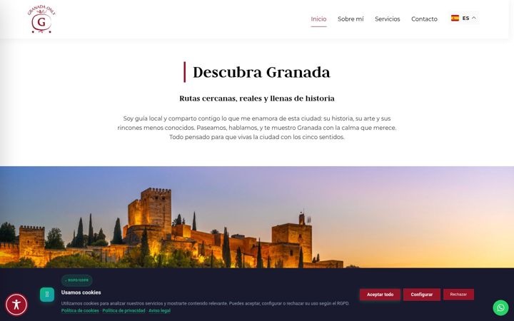 Screenshot of granadaonly.com