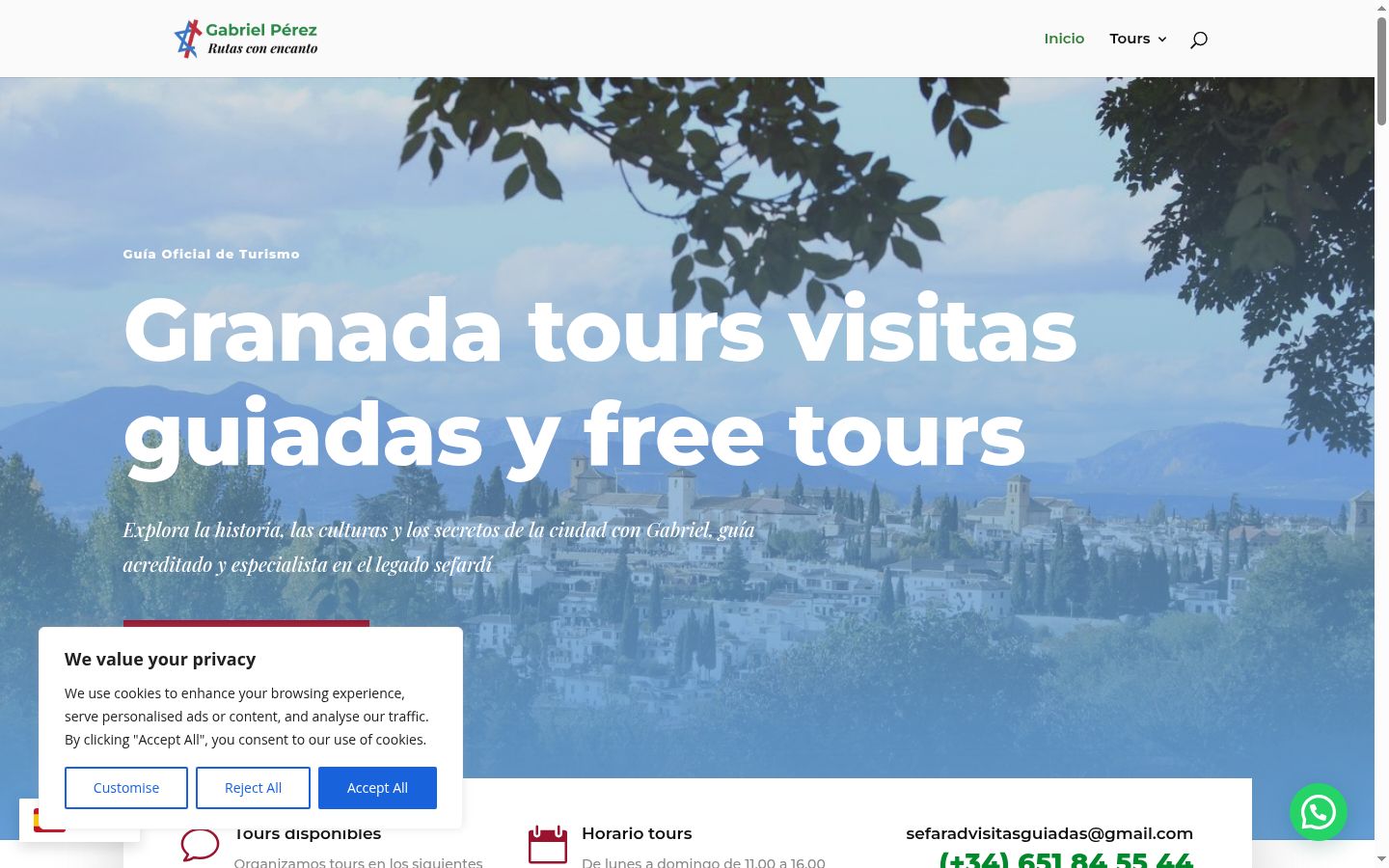 Screenshot van de toestemmingsbanner zoals getoond vóór enige interactie