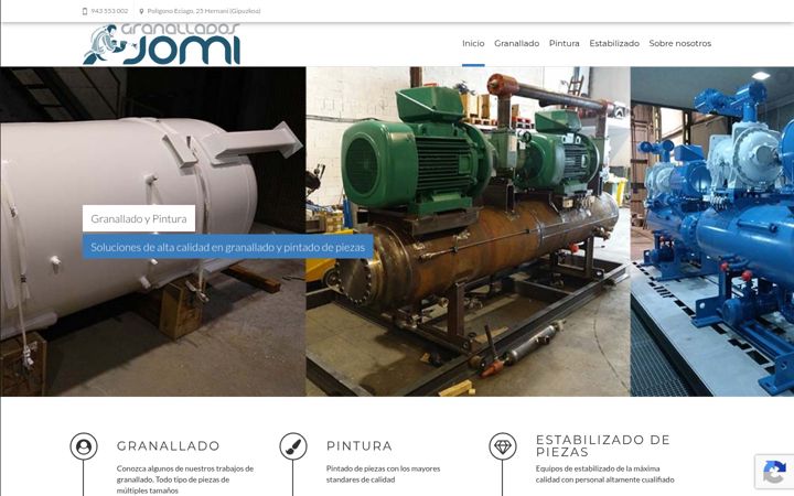 Screenshot of granalladosjomi.com