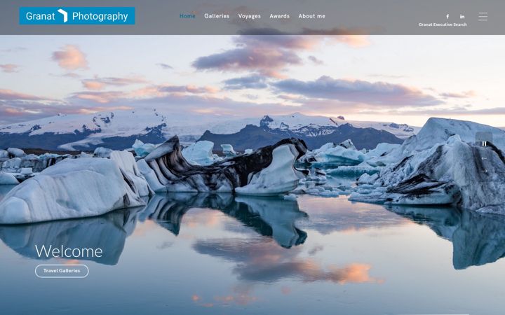 Screenshot of granat-photography.com