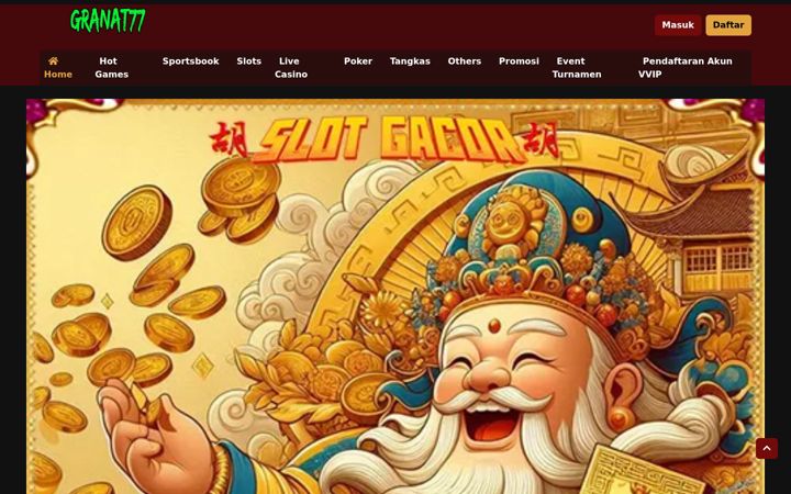 Screenshot of granat77.com