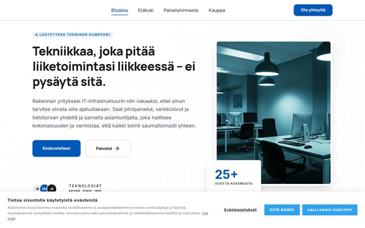 Screenshot of granath.fi