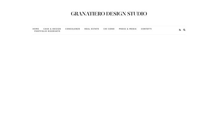 Screenshot of granatierodesignstudio.it