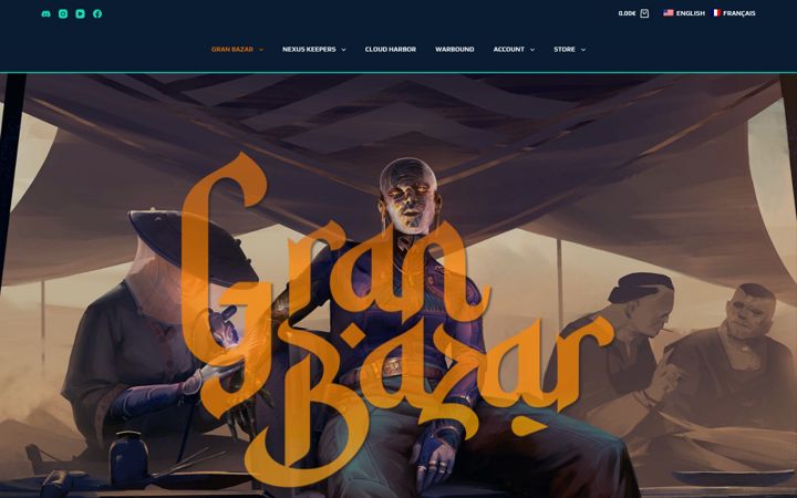 Screenshot of granbazar-games.com