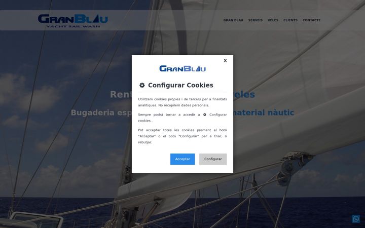 Screenshot of granblau.net