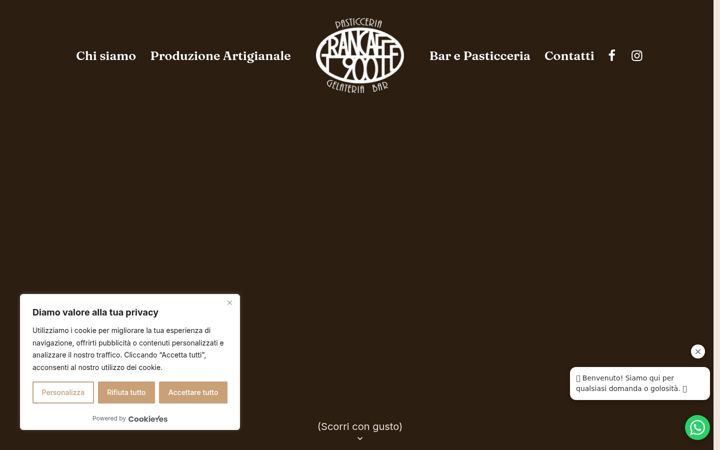 Screenshot of grancaffe900.com