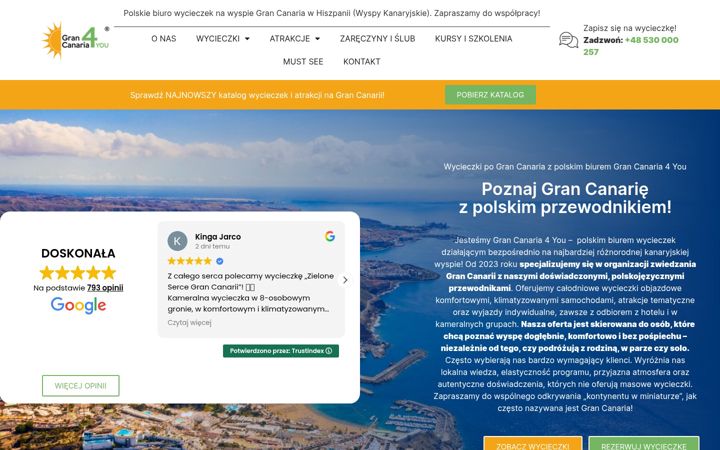 Screenshot of grancanaria4you.pl