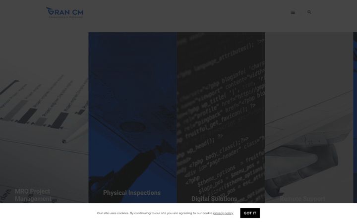 Screenshot of grancm.com