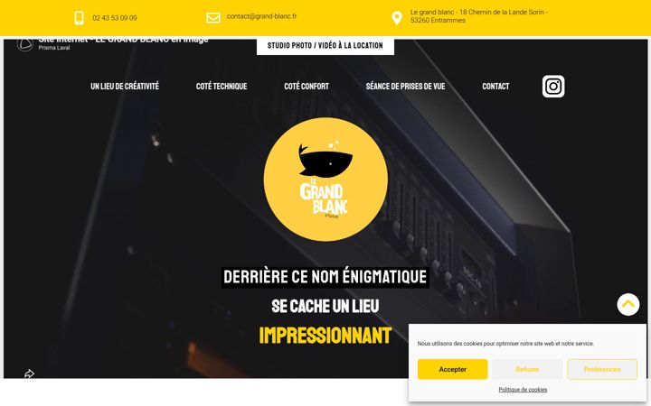 Screenshot of grand-blanc.fr