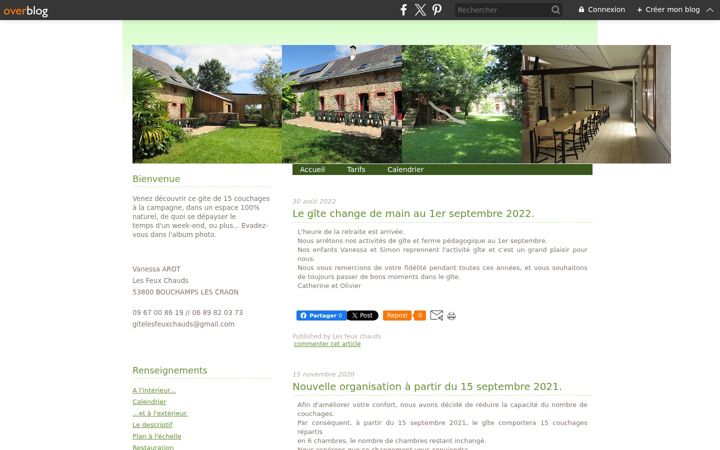 Screenshot of grand-gite-les-feux-chauds.com