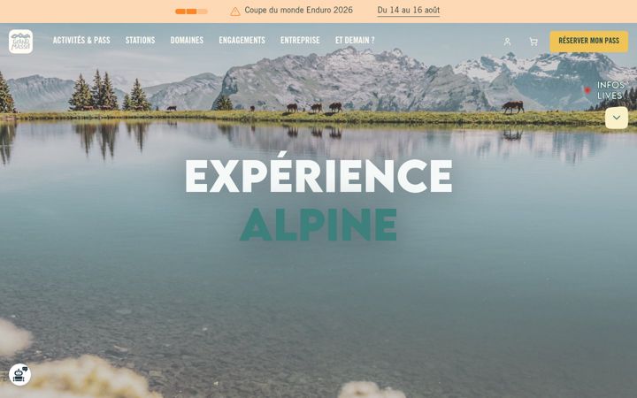 Screenshot of grand-massif.com