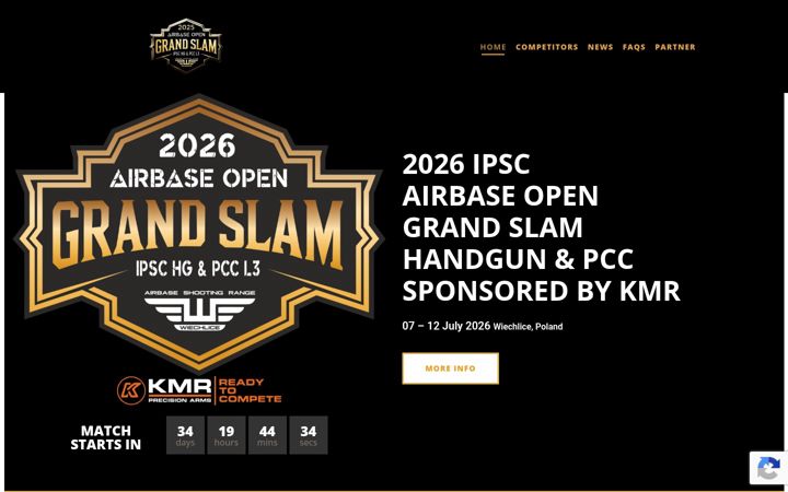 Screenshot of grand-slam-ipsc.com