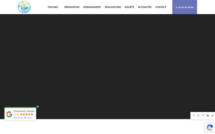 Screenshot of grand-sud-piscine.fr