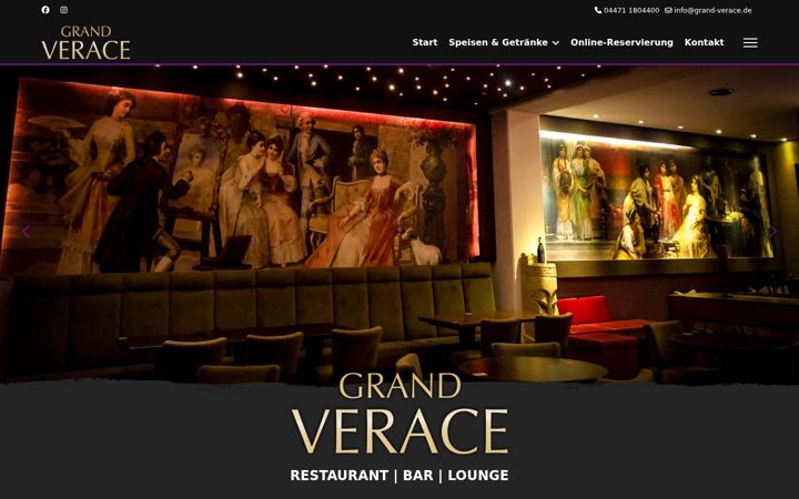 Screenshot of grand-verace.de