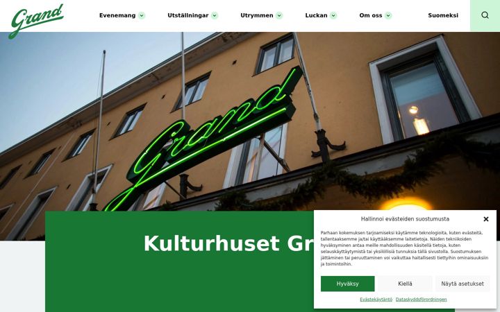 Screenshot of grand.fi