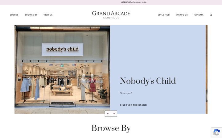 Screenshot of grandarcade.co.uk