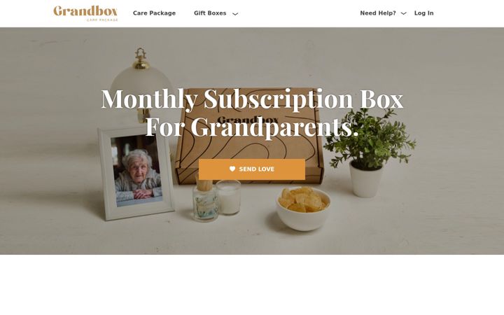 Screenshot of grandbox.com