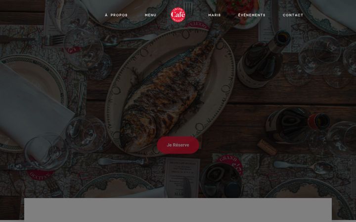 Screenshot of grandcafeoccitan.com