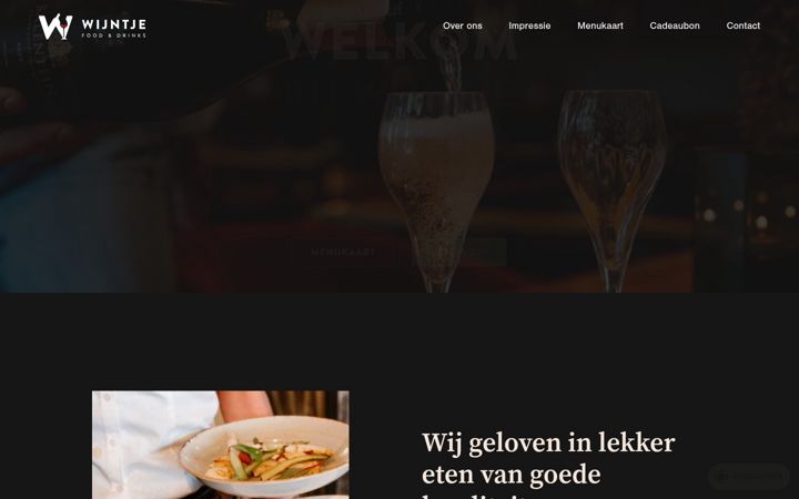 Ekrano kopija grandcafewijntje.nl