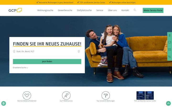 Screenshot of grandcityproperty.de