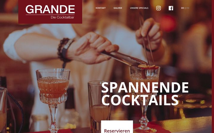 Screenshot of grandebar.at