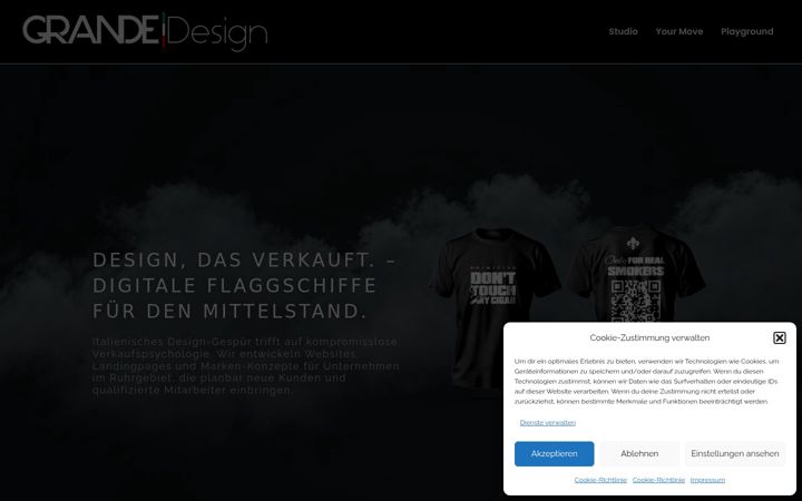 Screenshot of grandedesign.de