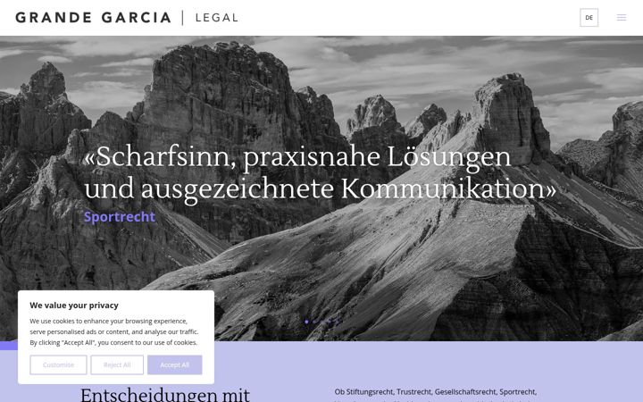 Screenshot of grandegarcia.com