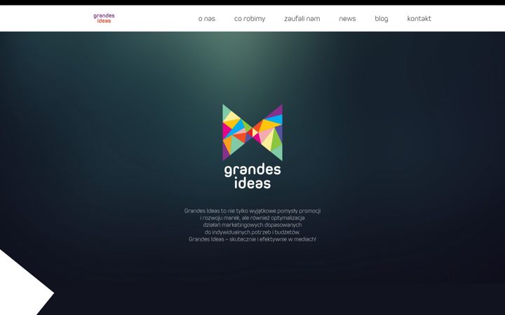 Screenshot von grandesideas.pl