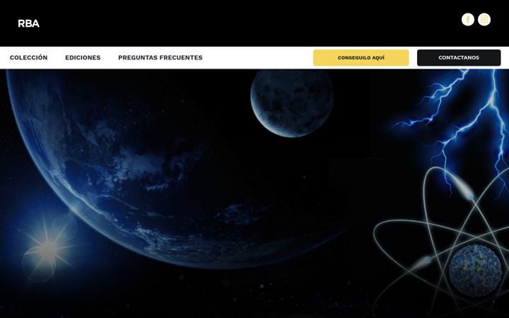 Screenshot of grandesideasciencia.com.ar