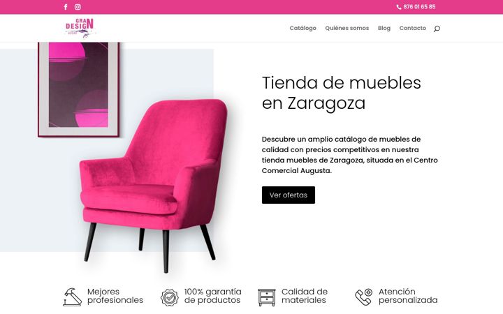 Screenshot di grandesignhogar.com