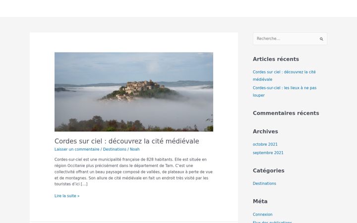 Screenshot of grandfauconnier.com