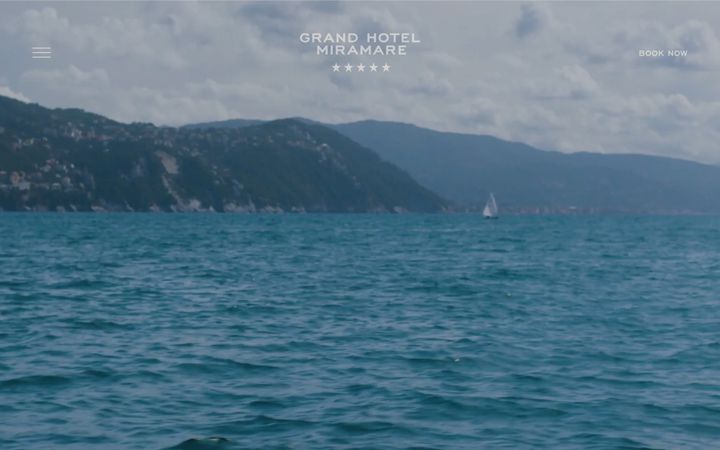 Screenshot of grandhotelmiramare.it