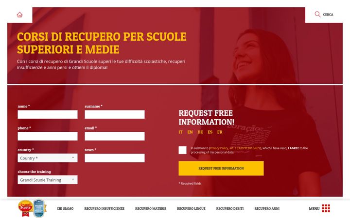 Screenshot of grandi-scuole.biz