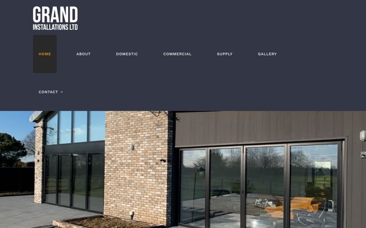Screenshot of grandinstallations.co.uk
