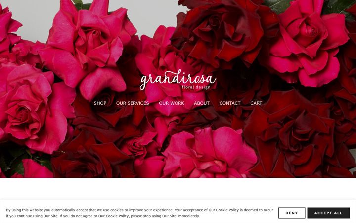 Screenshot of grandirosa.com