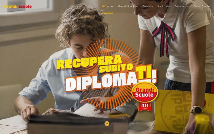 Screenshot of grandiscuole.it