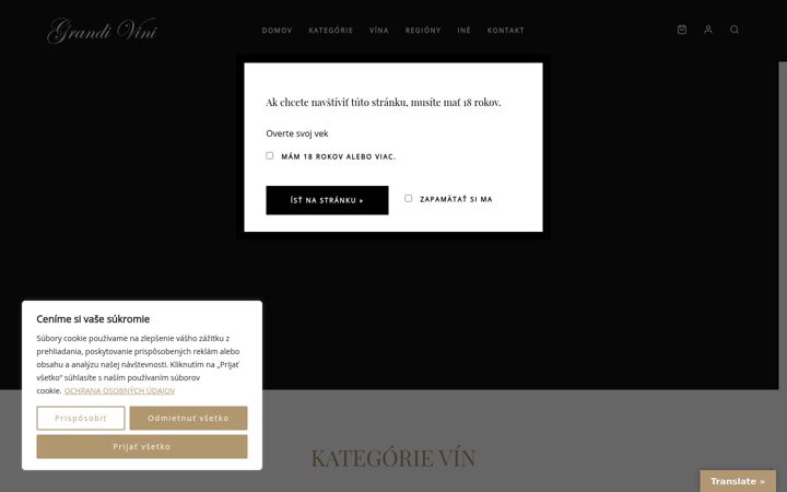 Screenshot of grandivini.eu